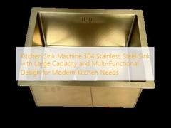 রান্নাঘরের সিঙ্ক মেশিন 304 স্টেইনলেস স্টীল সিঙ্ক আধুনিক রান্নাঘরের প্রয়োজনের জন্য বড় ক্ষমতা এবং মাল্টি-ফাংশনাল ডিজাইন সহ