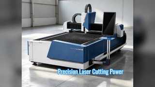 PrecisionCut প্রো শিল্প ফাইবার লেজার কাটিয়া মেশিন