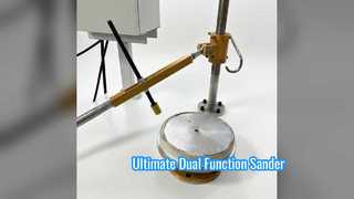 ধাতু এবং কাঠের জন্য শিল্প দ্বৈত ফাংশন Sander
