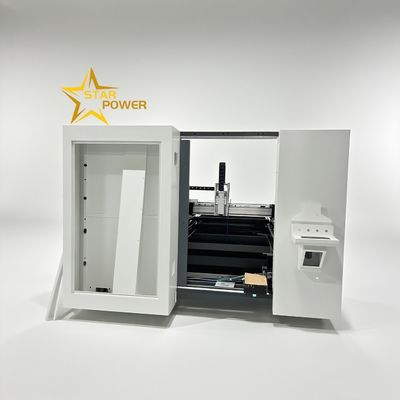 ভালো দাম 3000W Roll Type Fiber Laser Cutter 4000x1500mm Slide Stroke অনলাইন