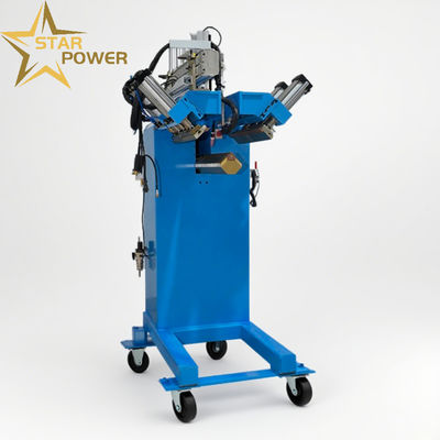 গুণ  4-Corner Seamless Corner Rounding Welder with Adjustable Radius R1-R10mm for Stainless Steel Door & Window Frames Featuring Synchronous Welding and Seamless Joints কারখানা