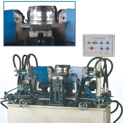জলবাহী চার গর্ত Punching মেশিন পাত্র সেট রান্নাware ধাতুware জন্য বৃত্তাকার গর্ত puncher