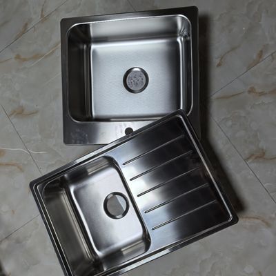 ব্রাশ ন্যানো লেপা স্টেইনলেস স্টীল 304 সিঙ্ক আন্ডারমাউন্ট স্টেইনলেস স্টীল সিঙ্ক ডাবল বেসিন বড় পাত্র রান্নাঘর সিঙ্ক মেশিন