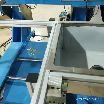 স্টেইনলেস স্টীল হ্যান্ড সিঙ্ক জন্য CNC পৃষ্ঠ ঢালাই মেশিন স্বয়ংক্রিয়তা উচ্চ ডিগ্রী ডিজাইন
