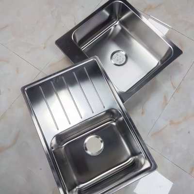 304 স্টেইনলেস স্টীল ডাবল বাটি রান্নাঘর সিঙ্ক ড্রেনার সঙ্গে