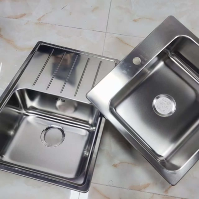 304 স্টেইনলেস স্টিলের কিচেন সিঙ্ক ডাবল বাটি আন্ডারমাউন্ট