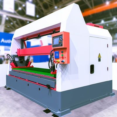 স্বয়ংক্রিয় ডাবল-টেবিল ধাতু সিউম ওয়েল্ডিং & প্রেসিং মেশিন