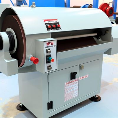 ধাতব পৃষ্ঠ চিকিত্সার জন্য 3KW 380V Abrasive বেল্ট গ্রিলিং মেশিন