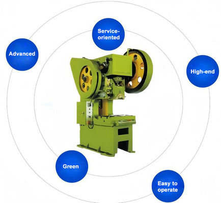 শিল্প 160T CNC ইস্পাত পাঞ্চ প্রেস, 400KN নামমাত্র চাপ এবং 100MM স্লাইডার স্ট্রোক সহ