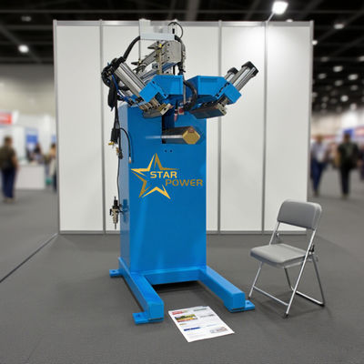 ভালো দাম সঠিকতা ±0.1 মিমি এবং বিতরণ বাক্সের জন্য CNC কন্ট্রোল প্যানেল সহ নির্বিঘ্ন কোণ রাউন্ডিং ওয়েল্ডার অনলাইন