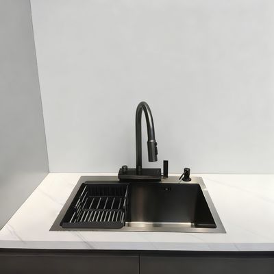 Luxury-Grade Hand-Precision Polished 316 Stainless Steel Single/Double Bowl Sink