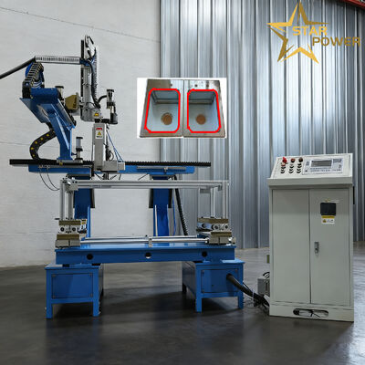 সিএনসি কন্ট্রোল স্টেইনলেস স্টীল সিঙ্ক ওয়েল্ডিং মেশিন সঙ্গে বায়ুসংক্রান্ত clamping এবং 220V ভোল্টেজ জন্য হাত তৈরি সিঙ্ক প্যানেল