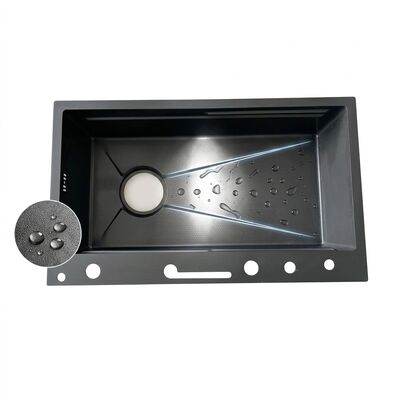 ভালো দাম Drop-In 30x18 Double Bowl Kitchen Sink SUS304 Handmade 50/50 Split 18 Gauge অনলাইন
