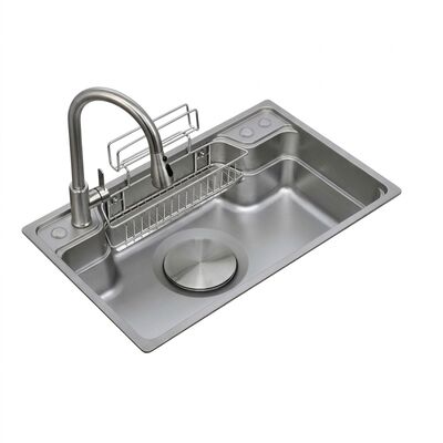 ভালো দাম Apron Front 23x21 Handmade Bar Sink SUS304 16 Gauge Single Bowl Deep Basin অনলাইন