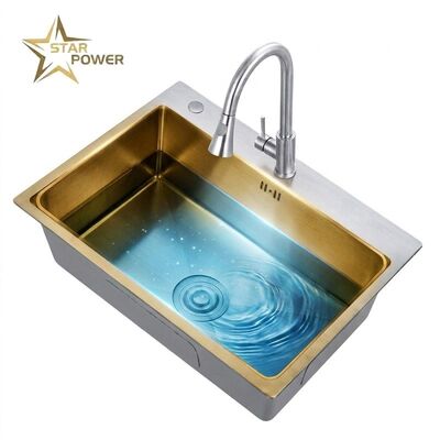 ভালো দাম 18 Inch Undermount Bar Prep Sink SUS304 16 Gauge Stainless Steel with Nano Coating অনলাইন